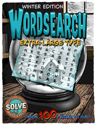 Winter Wonderland Word Search Puzzle Book - Large Print Edition